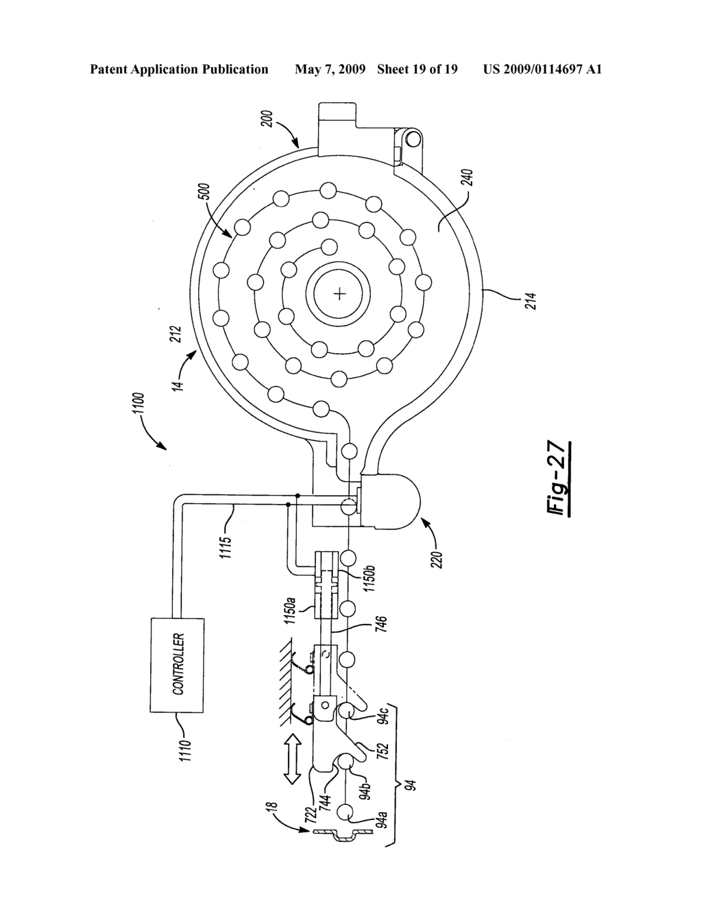 MAGAZINE FOR WIRED-COLLATED FASTENERS WITH AUTOMATIC LOADING - diagram, schematic, and image 20