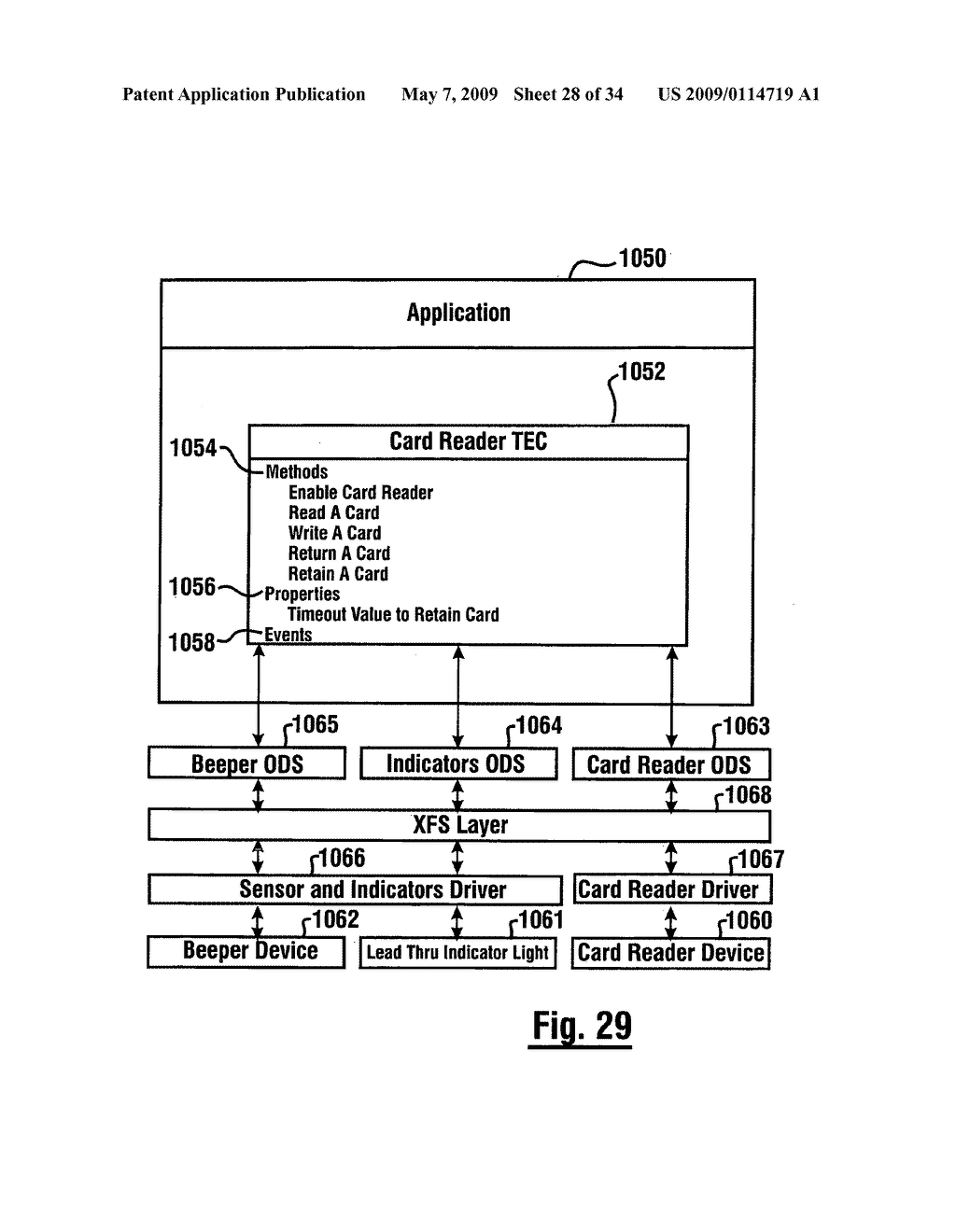 Cash dispensing automated banking machine system and method - diagram, schematic, and image 29