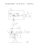 Remote control device for a target designator from an attack module, attack module and designator implementing such device diagram and image