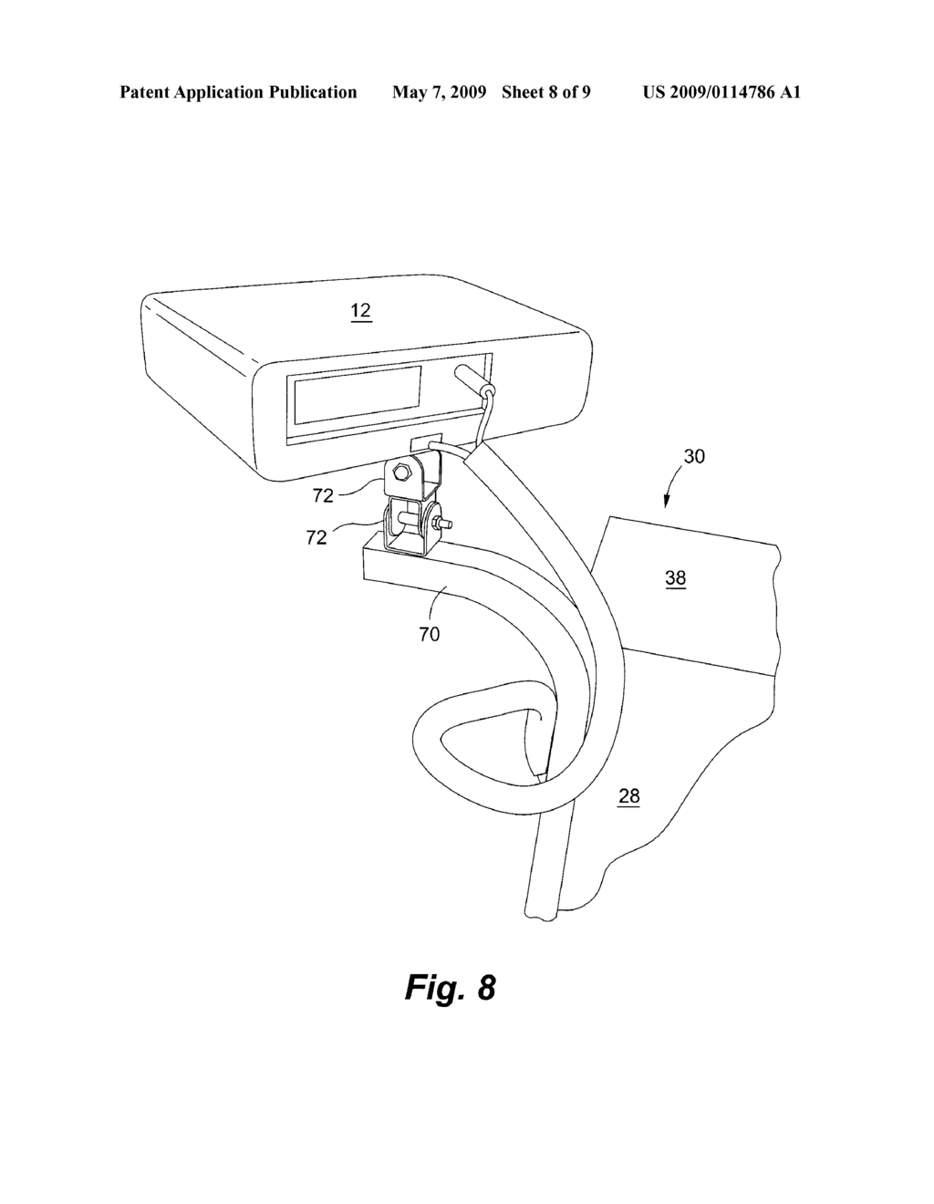 DIGITAL PROJECTOR MOUNT - diagram, schematic, and image 09