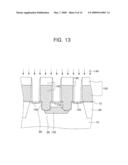 TRANSISTORS HAVING A CHANNEL REGION BETWEEN CHANNEL-PORTION HOLES AND METHODS OF FORMING THE SAME diagram and image