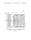 BGA Package with Traces for Plating Pads Under the Chip diagram and image