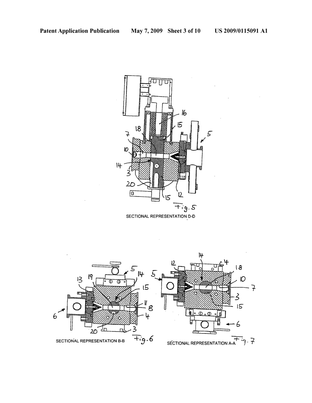 Method and Device for Granulating Plastics and/or Polymers - diagram, schematic, and image 04