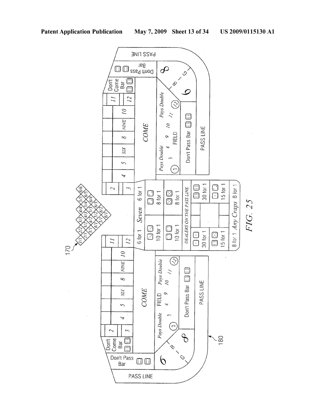 METHOD OF AND APPARATUS FOR GAMING - diagram, schematic, and image 14