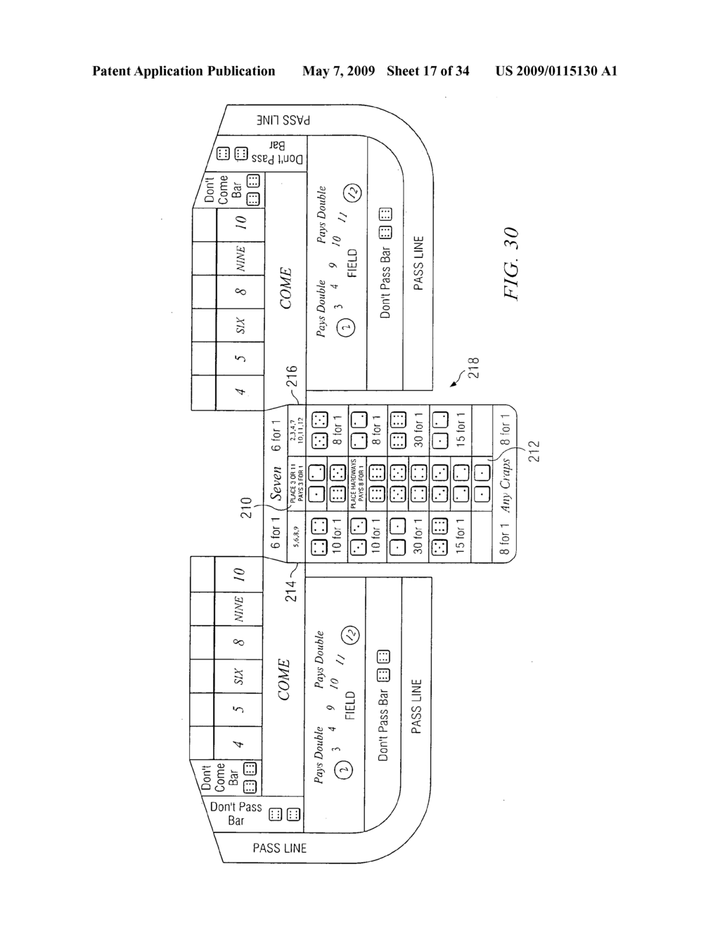 METHOD OF AND APPARATUS FOR GAMING - diagram, schematic, and image 18