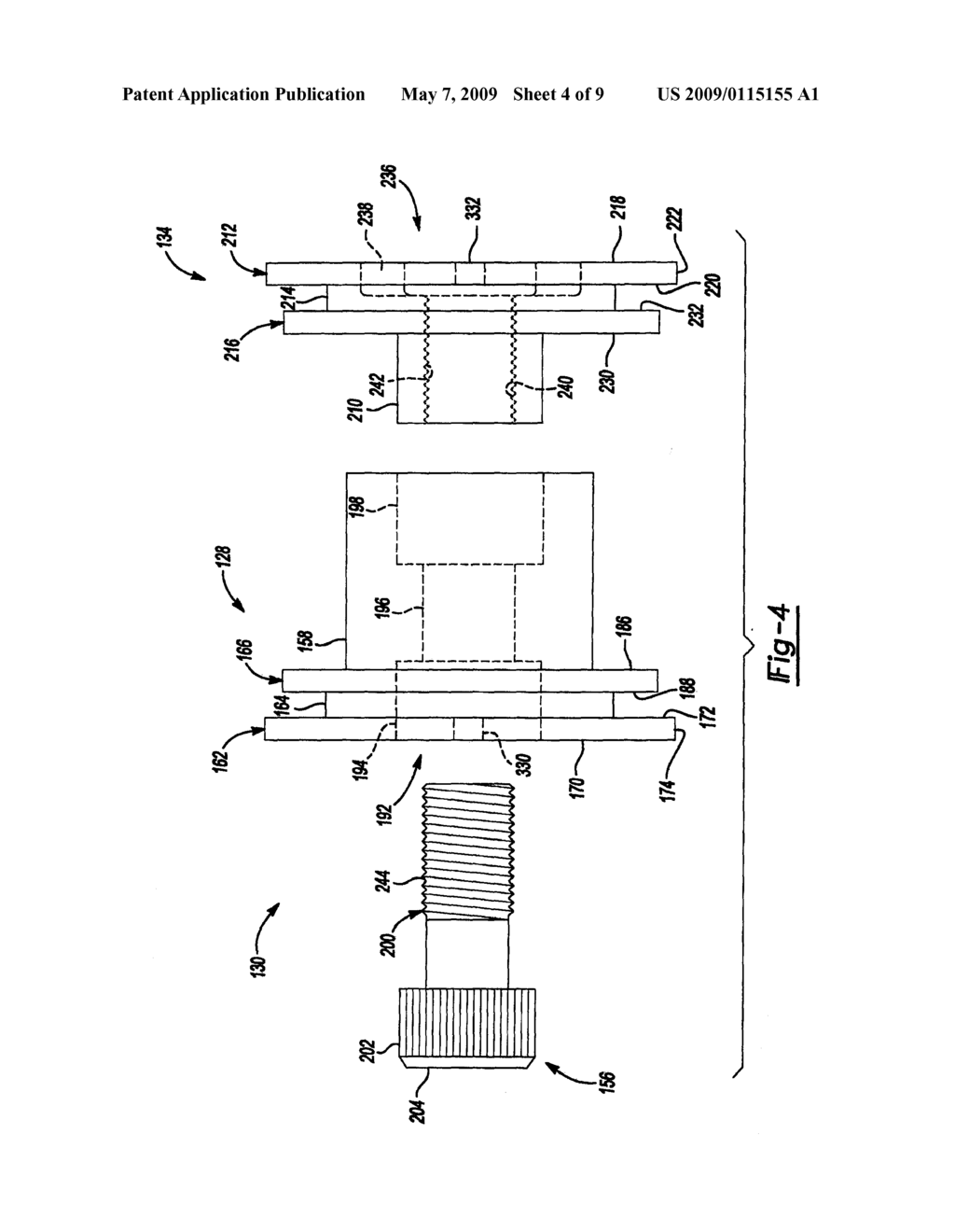 Suspension link with integral pivot assembly - diagram, schematic, and image 05