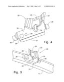 Combination Grab Handle and Airbag Bracket diagram and image