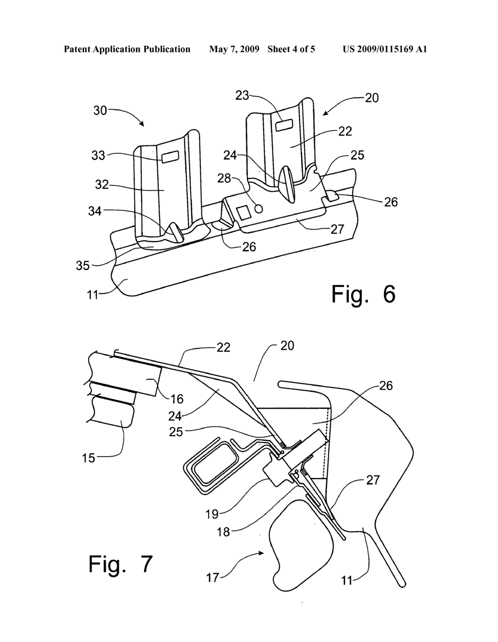 Combination Grab Handle and Airbag Bracket - diagram, schematic, and image 05