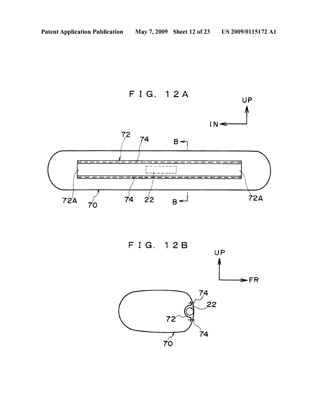 VEHICLE KNEE AIRBAG DEVICE AND METHOD OF DEPLOYING VEHICLE KNEE AIRBAG - diagram, schematic, and image 13