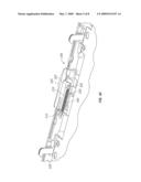 Apparatus, Systems and Methods for Damping Vibration of an Elastic Member within an Information Handling System Latch diagram and image