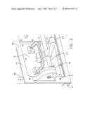 Device for installing and removing high insertion force modules diagram and image