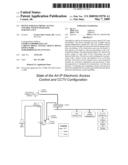 DEVICE FOR ELECTRONIC ACCESS CONTROL WITH INTEGRATED SURVEILLANCE diagram and image