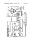 Electronic meter for networked meter reading diagram and image