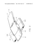 POSITIONING STRUCTURE FOR EXTERNAL KEYPAD ASSEMBLY diagram and image