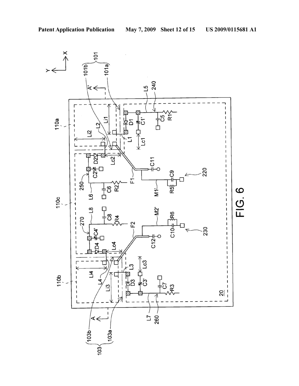 Antenna device - diagram, schematic, and image 13