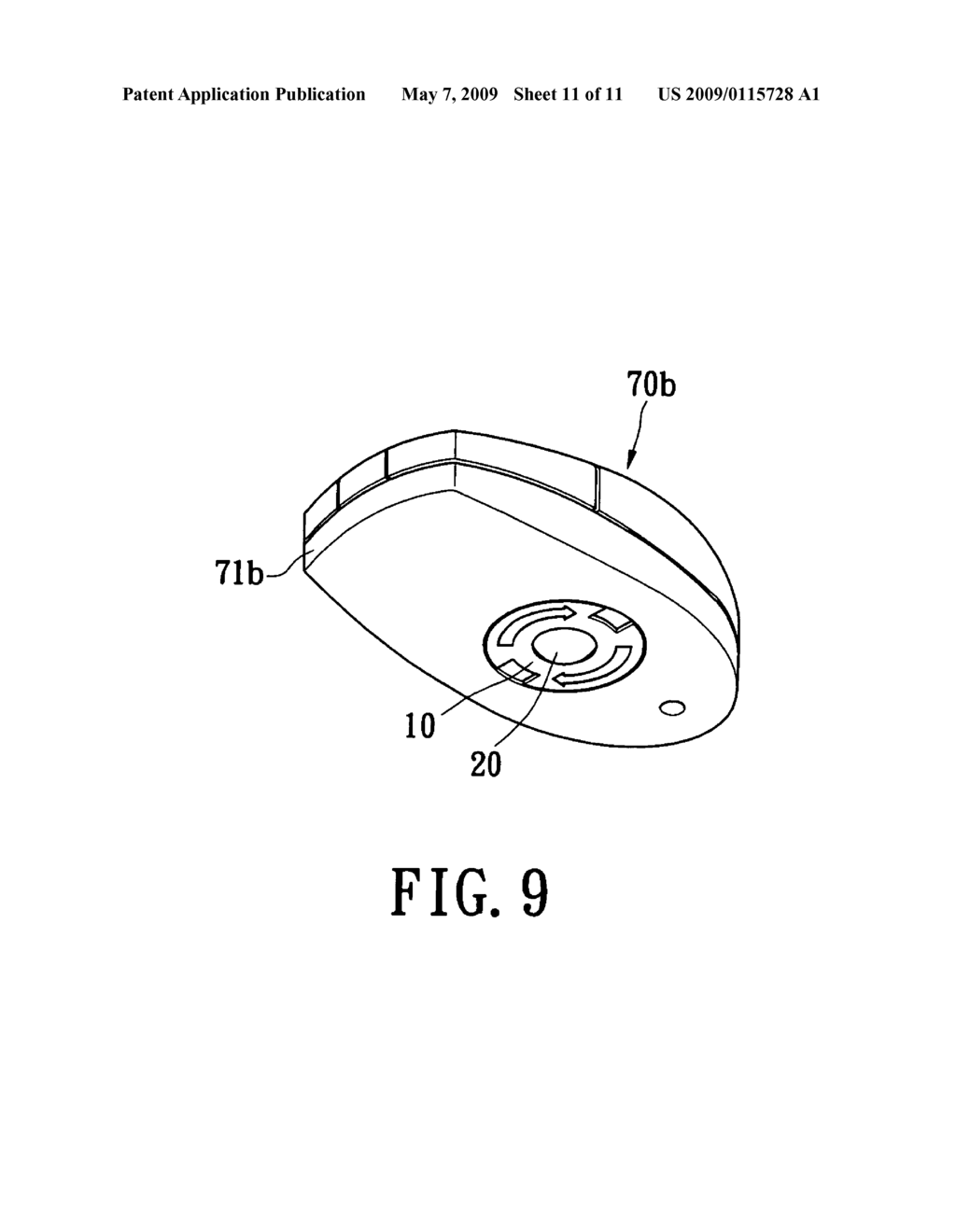 OPTICAL IMAGE DETECTING STRUCTURE WITH MULTIPLE FUNCTION - diagram, schematic, and image 12