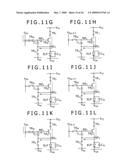 Method of driving organic electroluminescence emission portion diagram and image