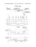 Method of driving organic electroluminescence emission portion diagram and image