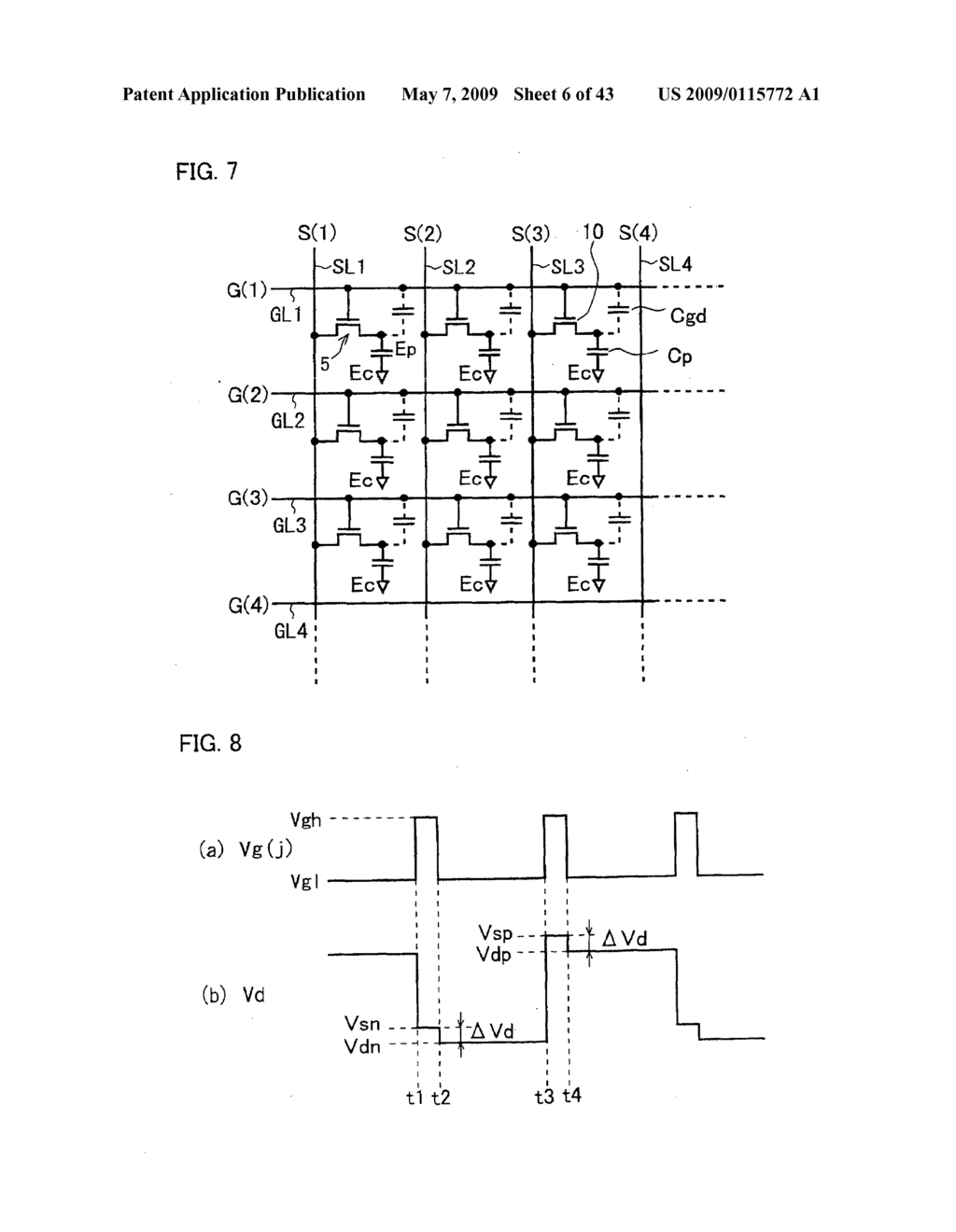 Liquid Crystal Display Device and Driving Method Thereof, Television Receiver, Liquid Crystal Display Program, Computer-Readable Storage Medium Storing the Liquid Crystal Display Program, and Drive Circuit - diagram, schematic, and image 07