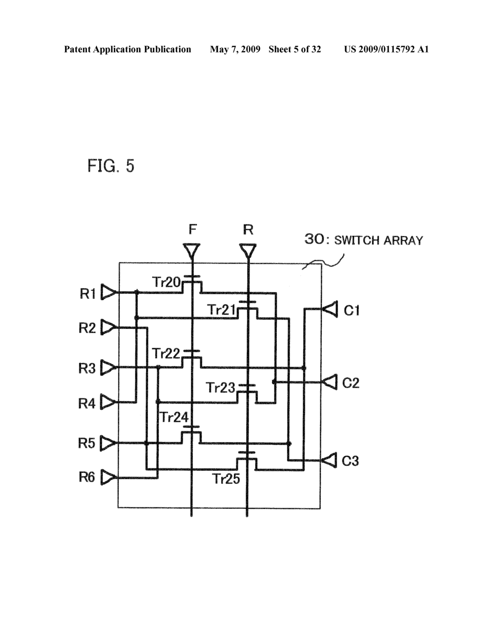 BIDIRECTIONAL SHIFT REGISTER AND DISPLAY DEVICE USING THE SAME - diagram, schematic, and image 06