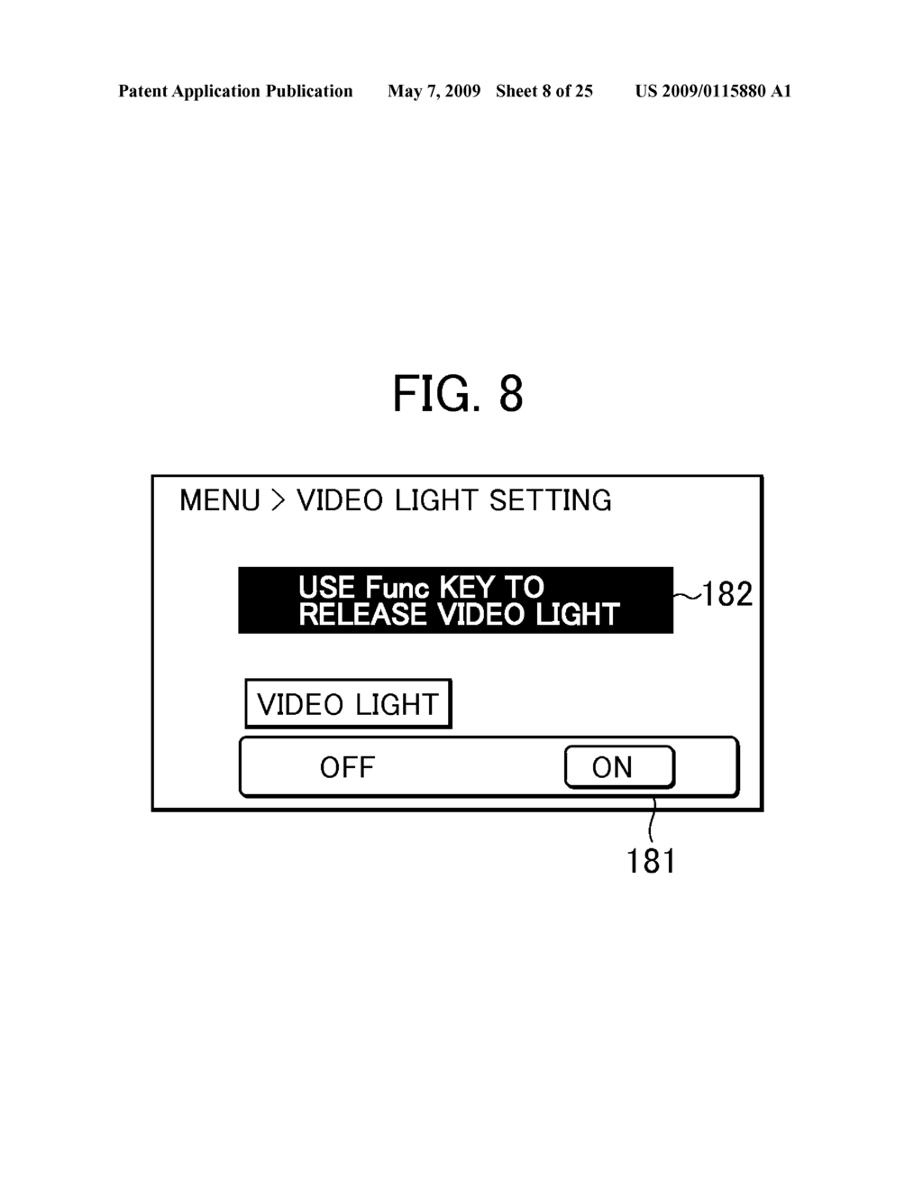 IMAGE PICKUP APPARATUS AND DISPLAY CONTROLLING METHOD THEREFOR - diagram, schematic, and image 09