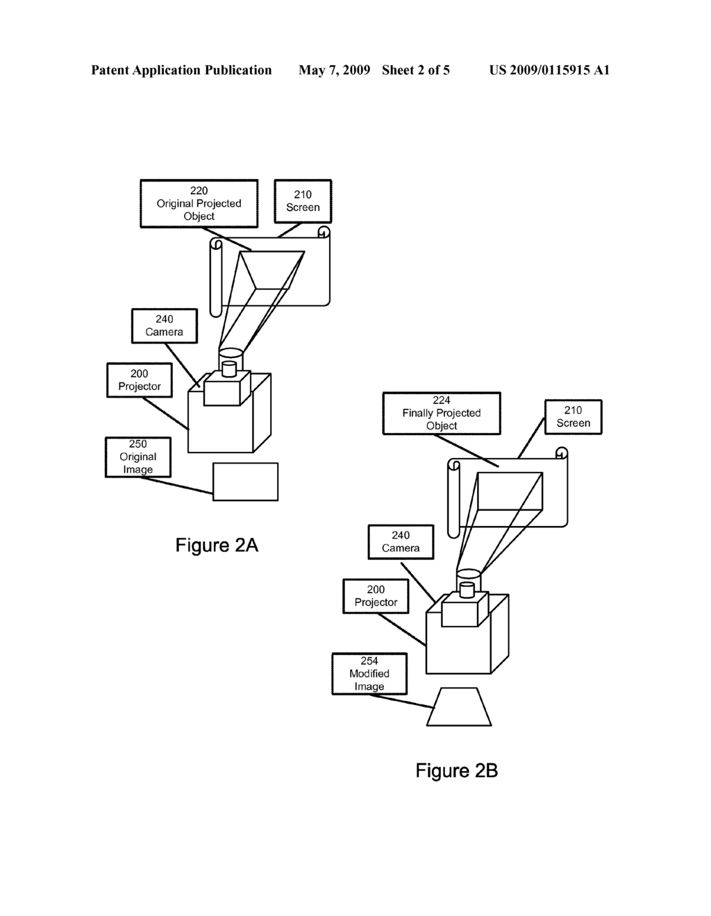 Camera Based Feedback Loop Calibration of a Projection Device - diagram, schematic, and image 03