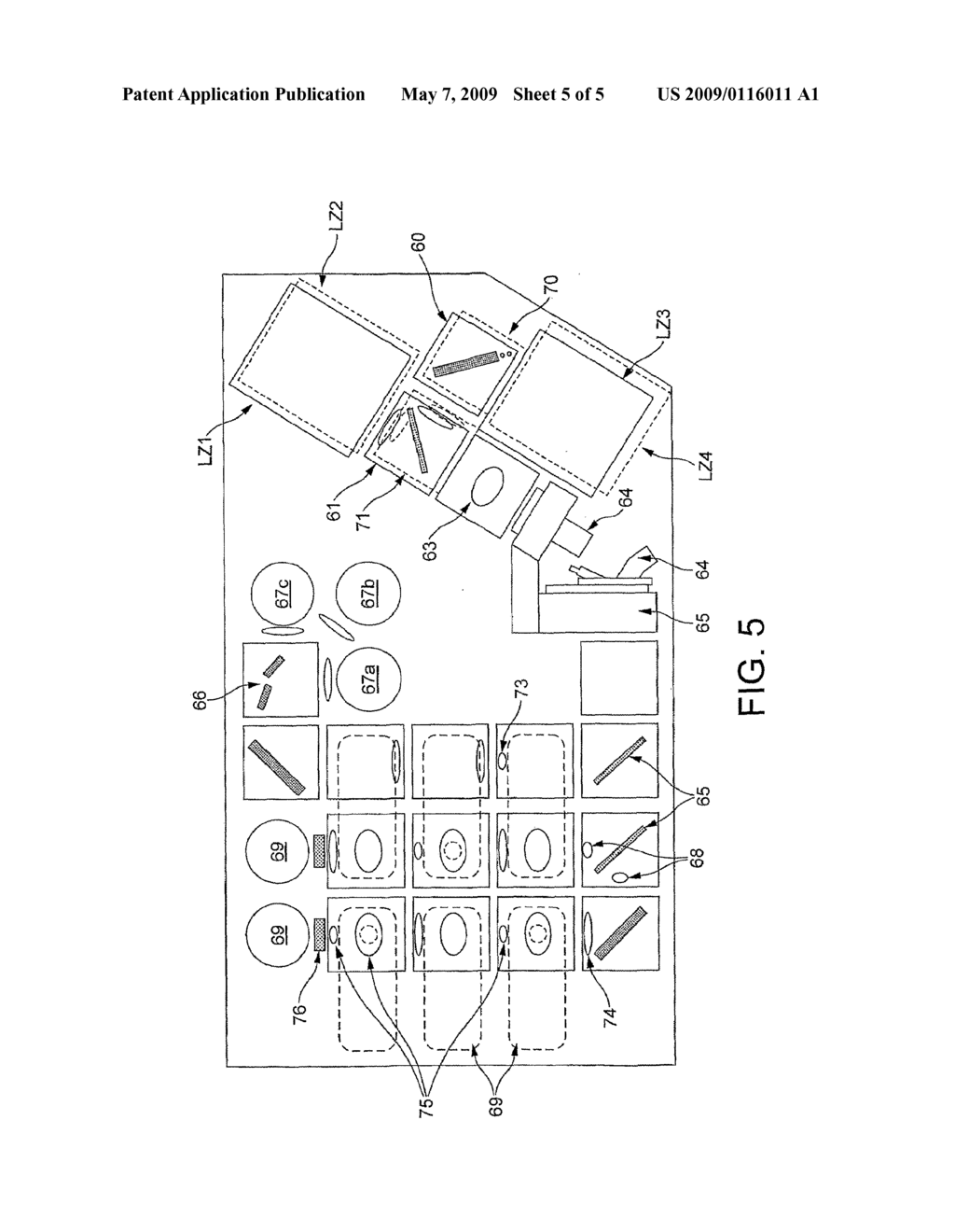 Optical Arrangement for a Flow Cytometer - diagram, schematic, and image 06