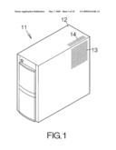 Cooling unit and electronic apparatus diagram and image