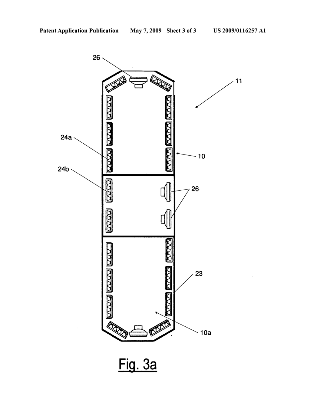 Low profile lightbar with IR illumination - diagram, schematic, and image 04