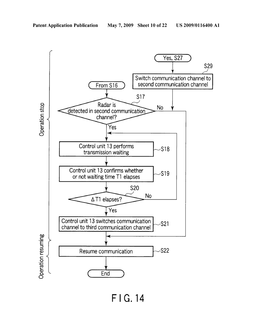 WIRELESS COMMUNICATION APPARATUS AND WIRELESS COMMUNICATION METHOD ENABLING SWITCHING OF COMMUNICATION CHANNEL - diagram, schematic, and image 11