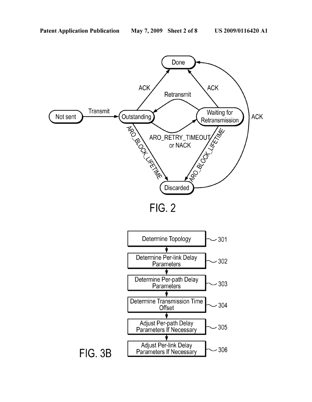 SYNCHRONIZED MULTI-LINK TRANSMISSION IN AN ARQ-ENABLED MULTI-HOP WIRELESS NETWORK - diagram, schematic, and image 03