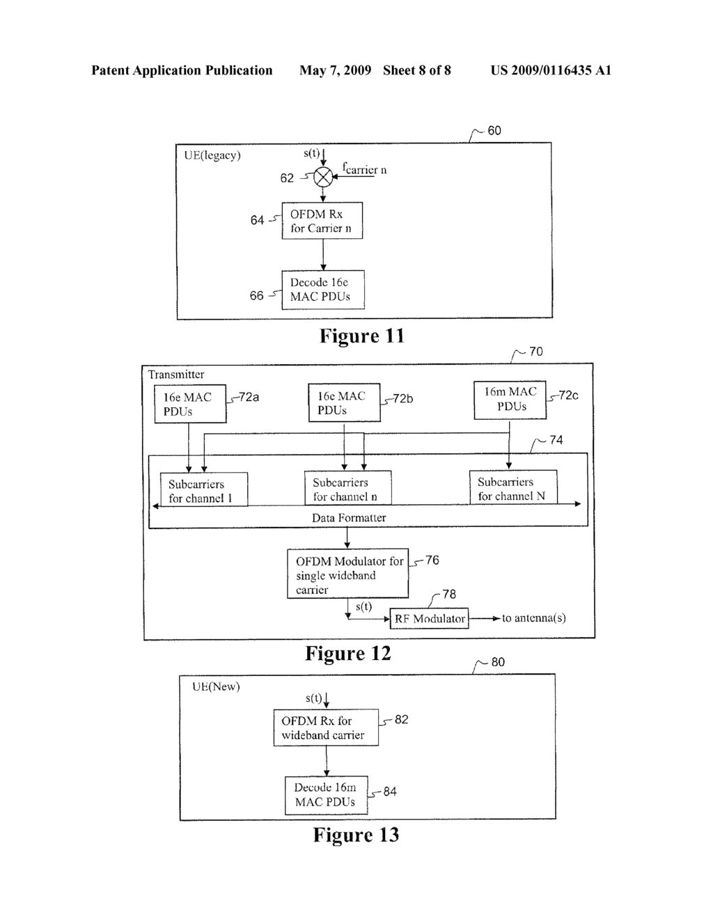 MULTIPLE COMPATIBLE OFDM SYSTEMS WITH DIFFERENT BANDWIDTHS - diagram, schematic, and image 09