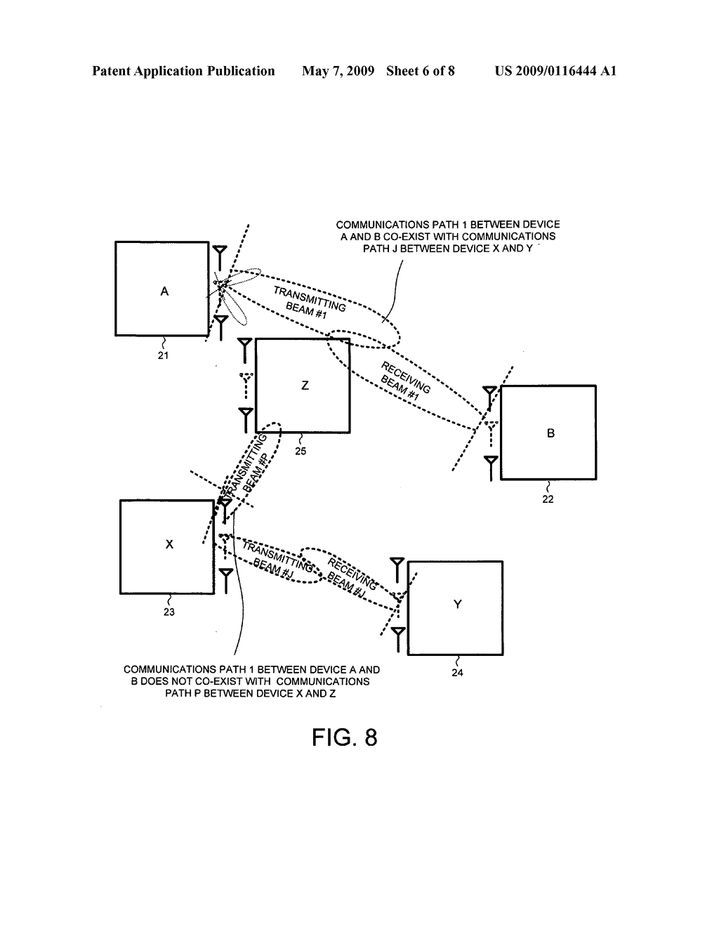 Method for achieving frequency reuse in wireless communications systems - diagram, schematic, and image 07