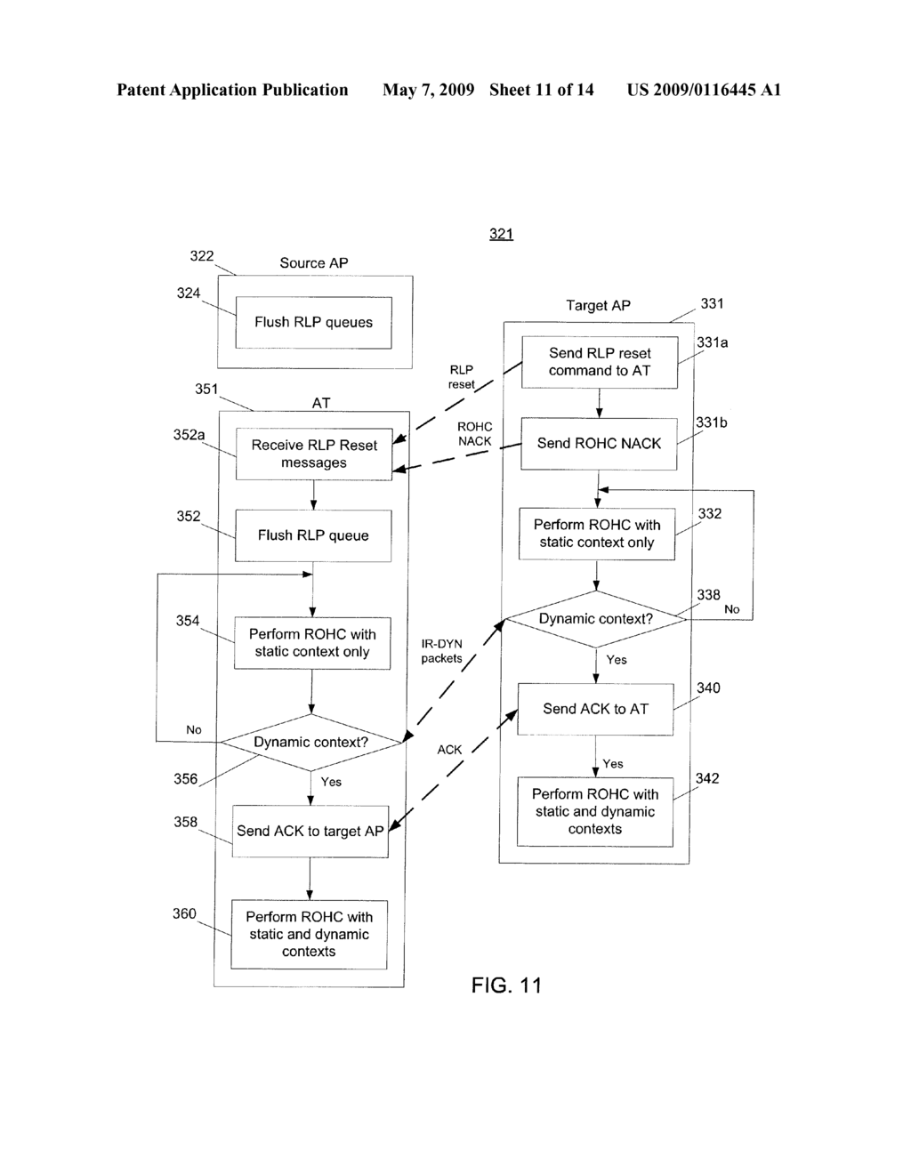 ACTIVE HANDOFFS IN A NETWORK - diagram, schematic, and image 12