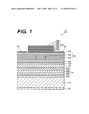 Semiconductor light-emitting device with a surface emitting type diagram and image