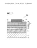 Semiconductor light-emitting device with a surface emitting type diagram and image