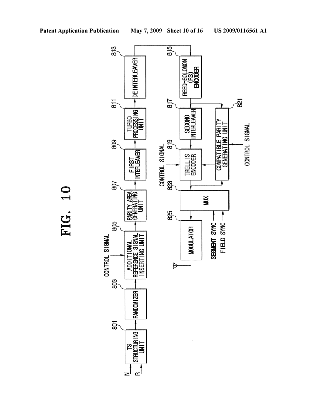 DIGITAL BROADCASTING TRANSMISSION SYSTEM, AND A SIGNAL PROCESSING METHOD THEREOF - diagram, schematic, and image 11