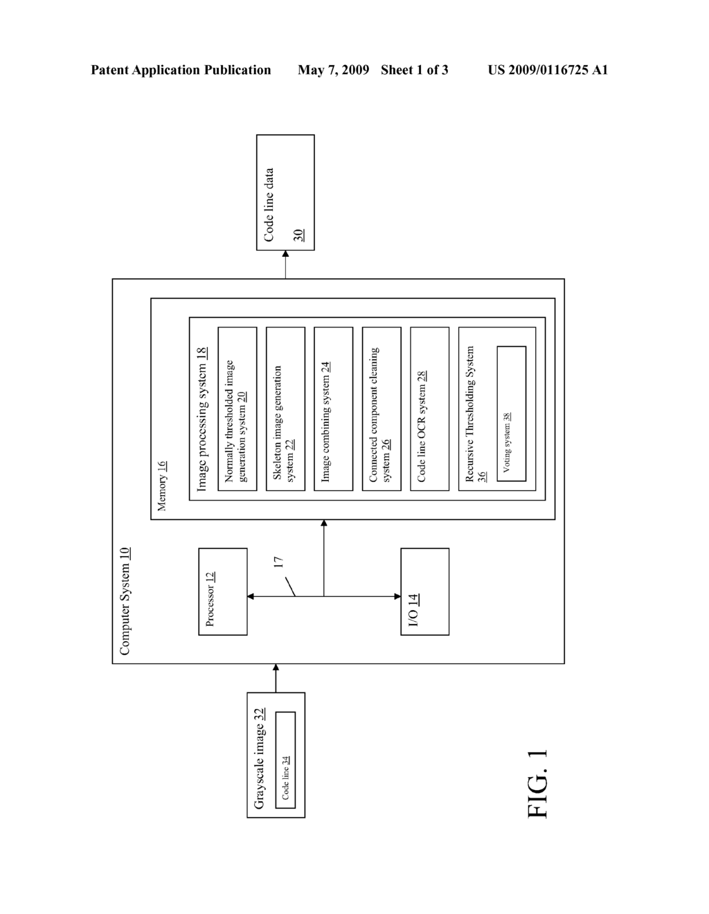 GRAY SCALE IMAGE CLEANING SYSTEM AND METHOD - diagram, schematic, and image 02