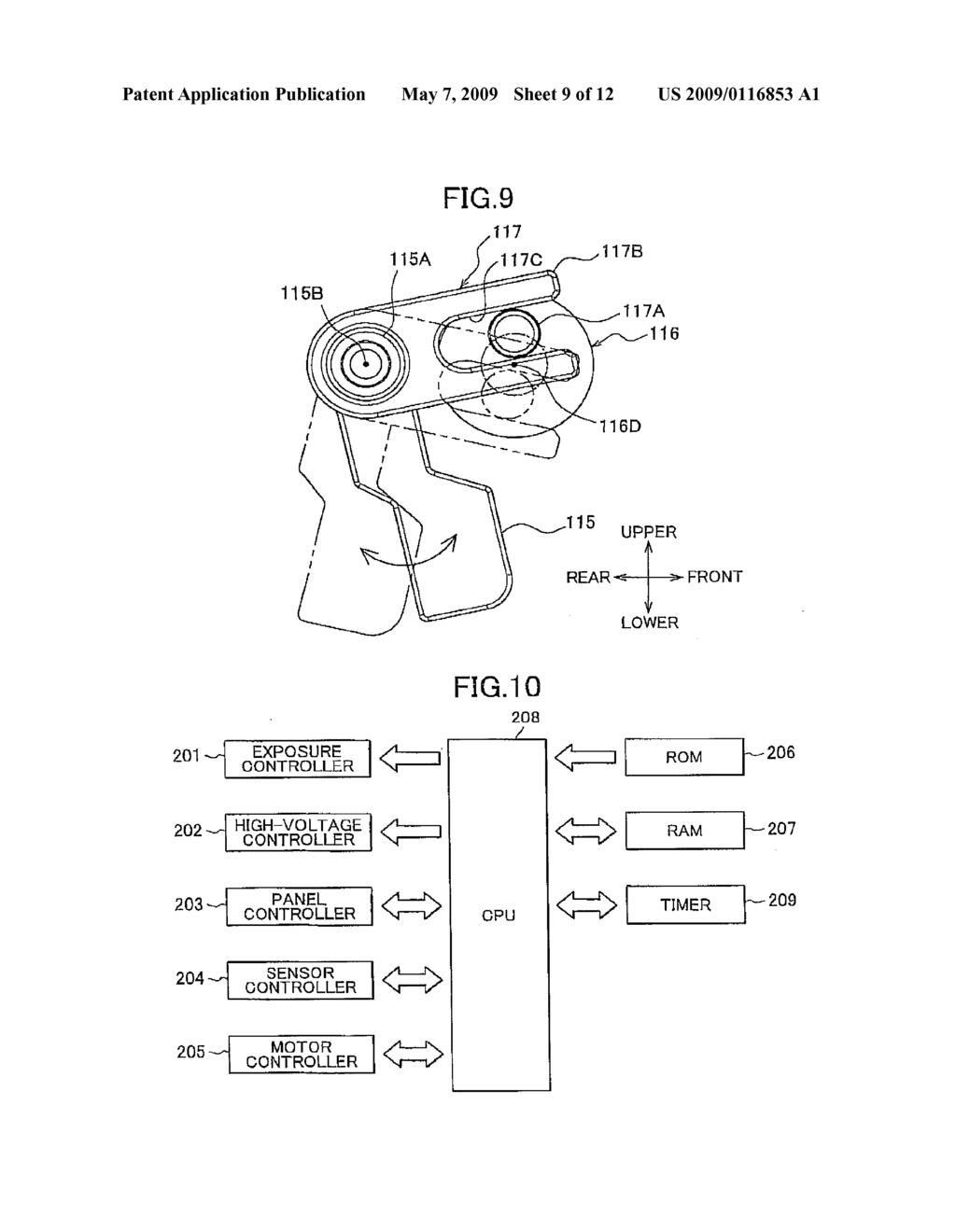 IMAGE-FORMING DEVICE HAVING BELT CLEANING UNIT - diagram, schematic, and image 10