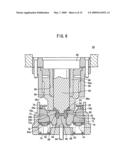 Process for Producing Molded Article with Undercut, Forging Apparatus Therefor, and Intermediate Molded Object diagram and image