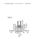 Process for Producing Molded Article with Undercut, Forging Apparatus Therefor, and Intermediate Molded Object diagram and image