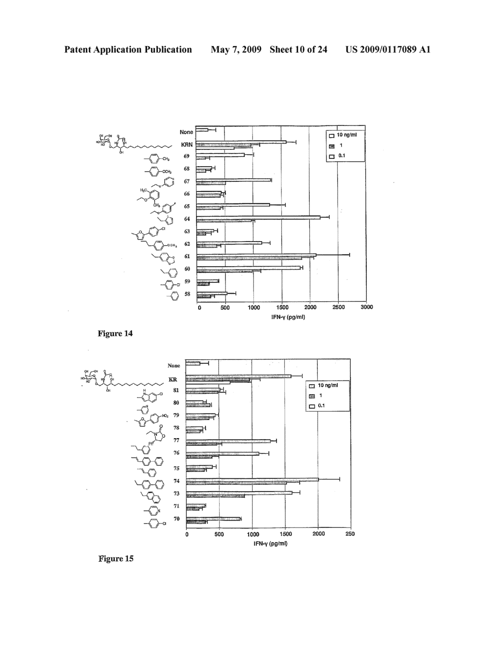 GLYCOLIPIDS AND ANALOGUES THEREOF AS ANTIGENS FOR NK T CELLS - diagram, schematic, and image 11