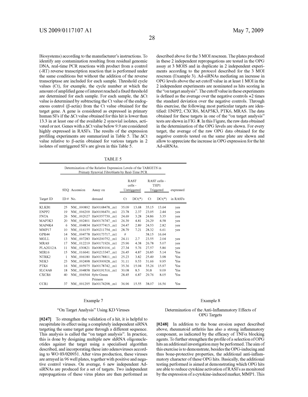 Molecular targets and compounds, and methods to identify the same, useful in the treatment of bone and joint degenerative diseases - diagram, schematic, and image 43