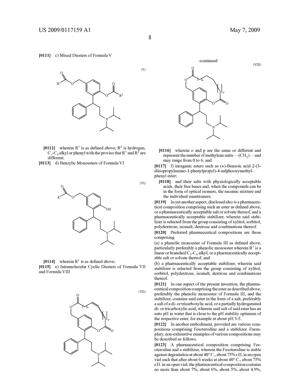 PHARMACEUTICAL COMPOSITIONS COMPRISING FESOTERODINE - diagram, schematic, and image 18