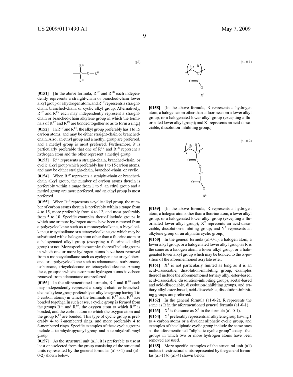 POSITIVE RESIST COMPOSITION FOR IMMERSION LITHOGRAPHY AND METHOD FOR FORMING RESIST PATTERN - diagram, schematic, and image 11