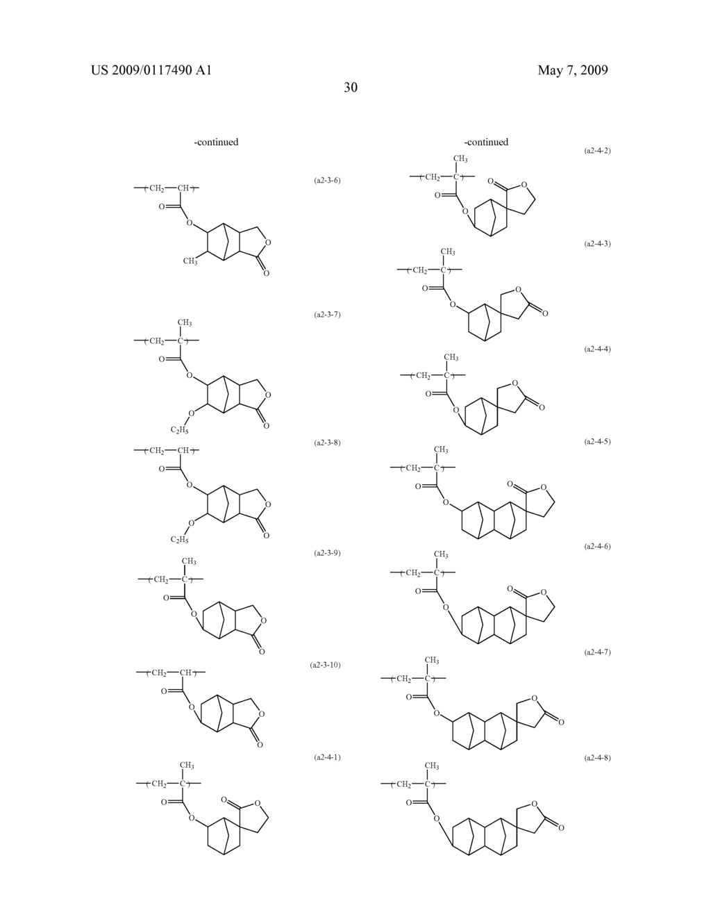 POSITIVE RESIST COMPOSITION FOR IMMERSION LITHOGRAPHY AND METHOD FOR FORMING RESIST PATTERN - diagram, schematic, and image 32