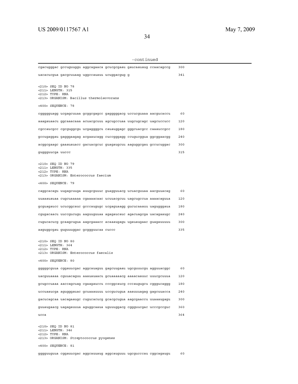 EUBACTERIAL tmRNA SEQUENCES AND USES THEREOF - diagram, schematic, and image 59