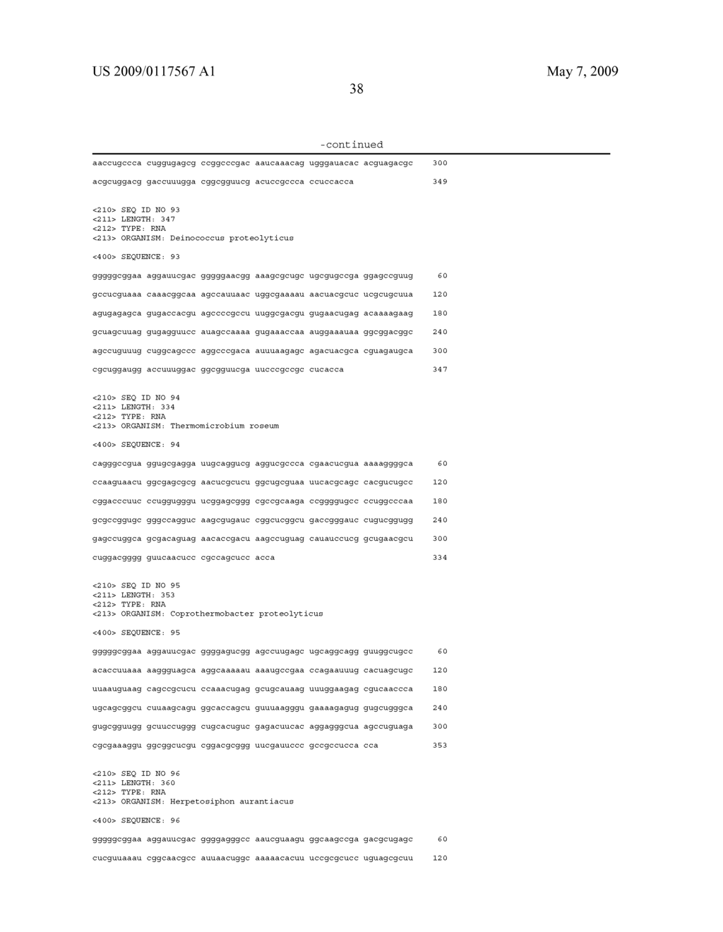 EUBACTERIAL tmRNA SEQUENCES AND USES THEREOF - diagram, schematic, and image 63