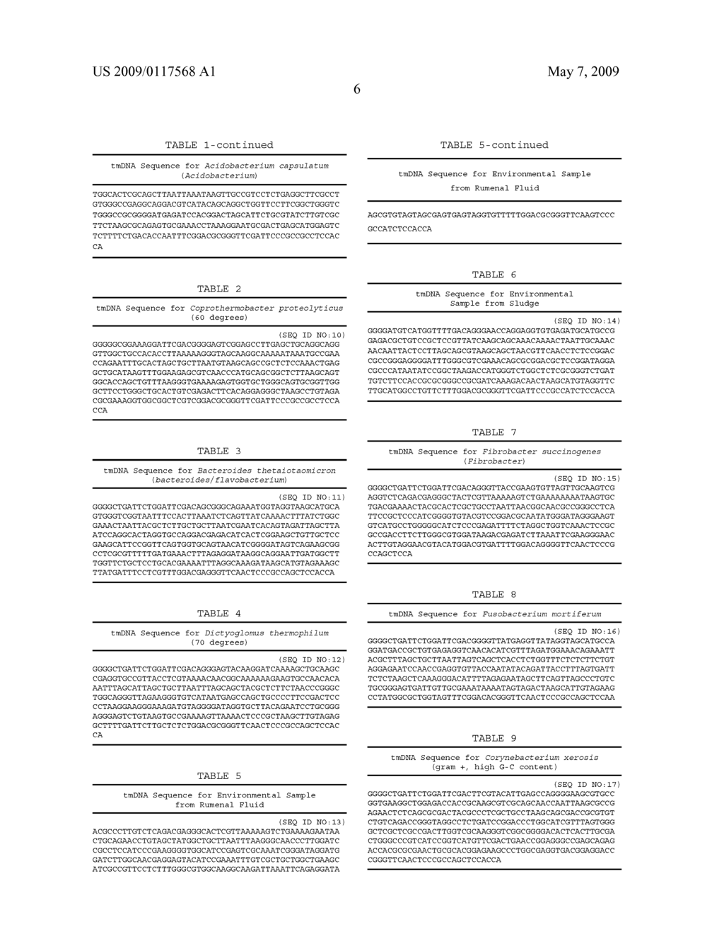 EUBACTERIAL tmRNA SEQUENCES AND USES THEREOF - diagram, schematic, and image 31