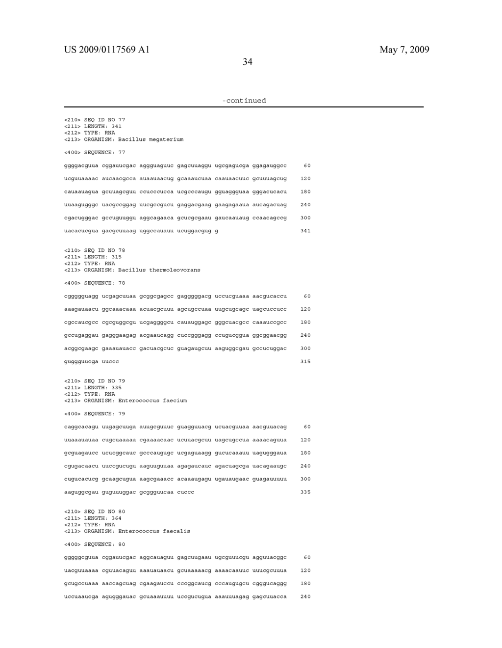 EUBACTERIAL tmRNA SEQUENCES AND USES THEREOF - diagram, schematic, and image 59